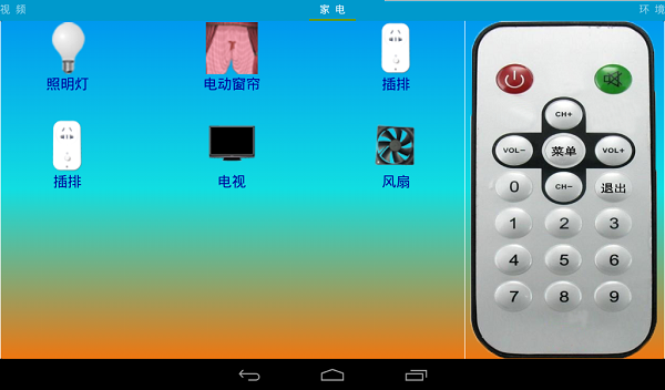 物联网工程综合应用实训装置(图7) 家电控制系统