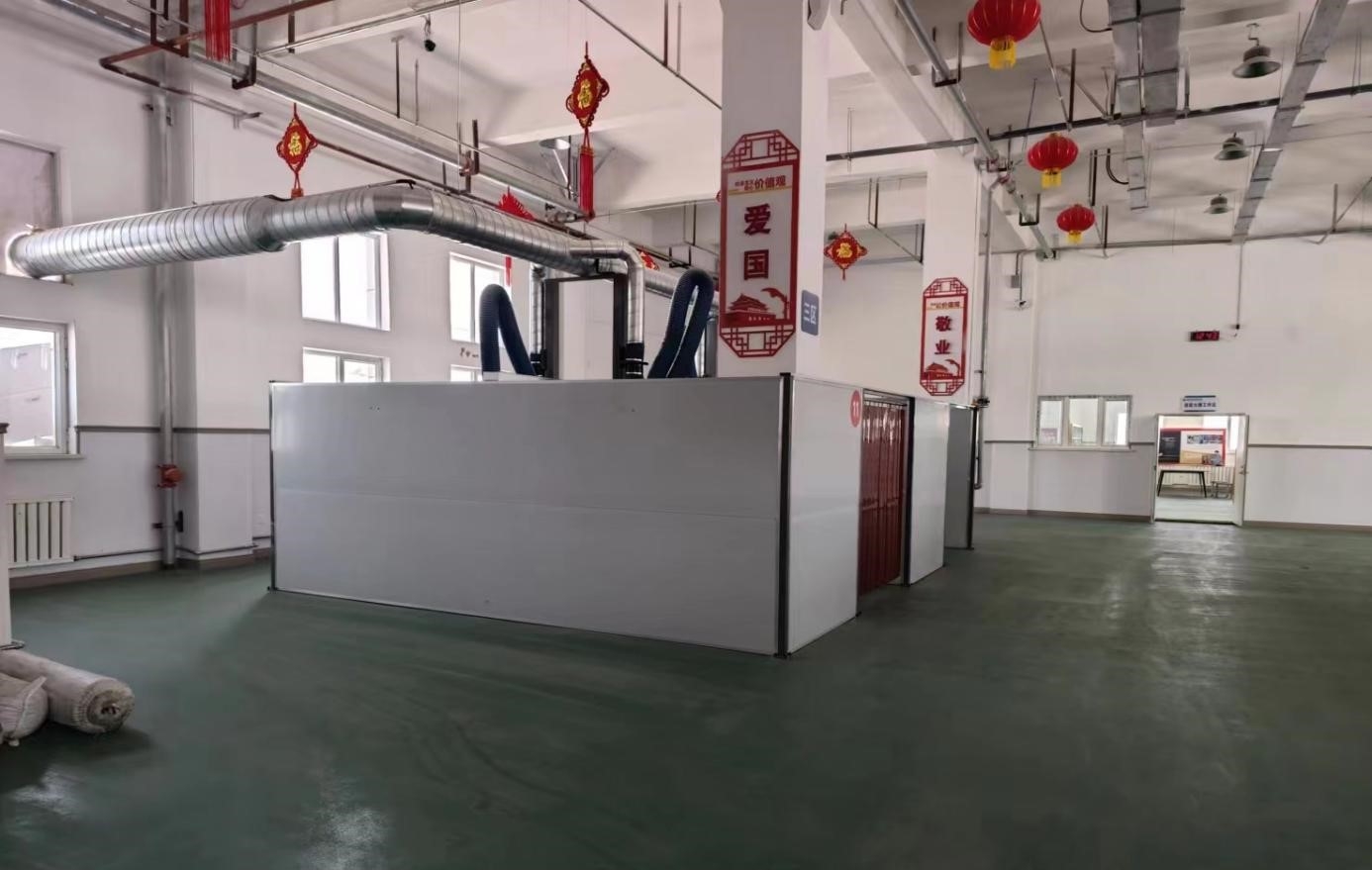 焊接实训室排烟系统(图4) 焊接实训室排烟系统