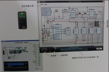 纯电动车电池管理系统(BMS)理实一体化实训台(图3) 测量软件模块