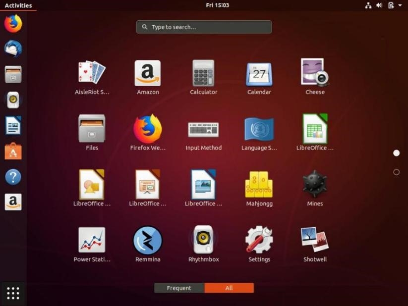 AI人工智能实验箱(图10) ubuntu18.04操作系统